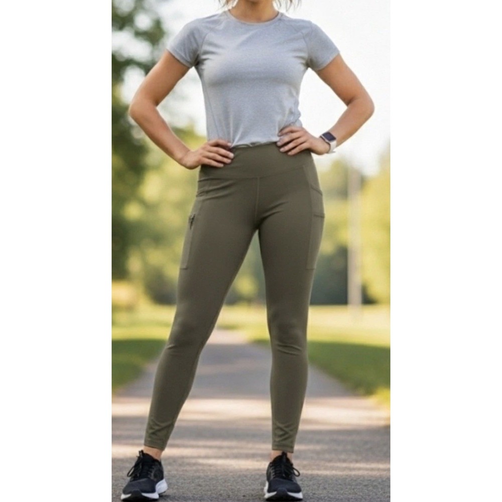 NWT‎ Carhartt Leggings Force Fitted Lightweight Ankle Length  XXL Tarmac Green